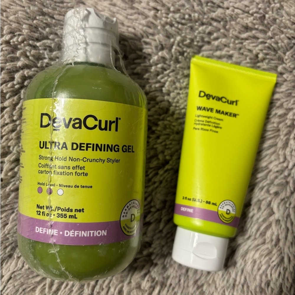 DevaCurl Ultra Defining Gel and Wave / Curl Maker Set!